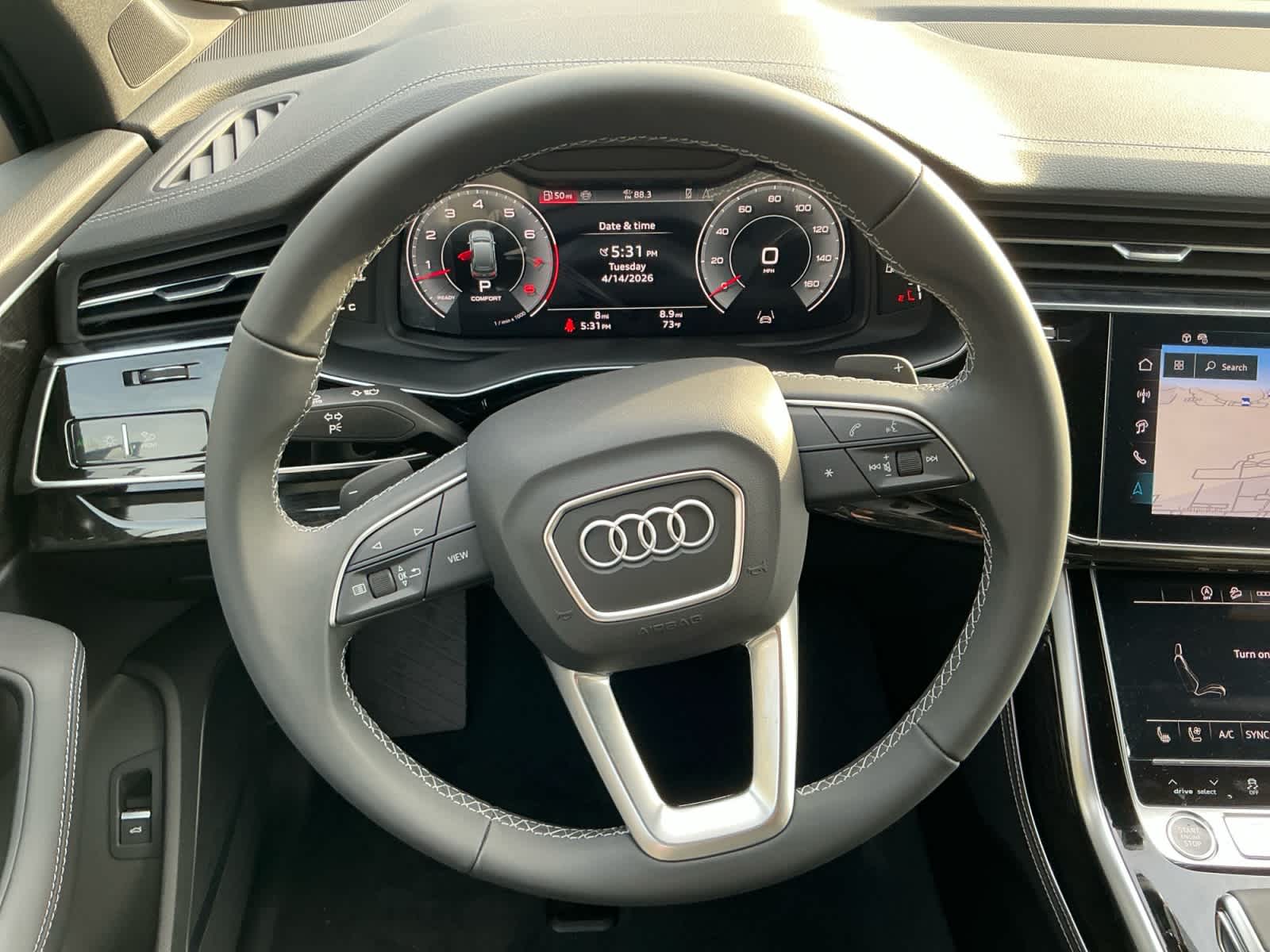 new 2026 Audi Q7 car, priced at $77,745