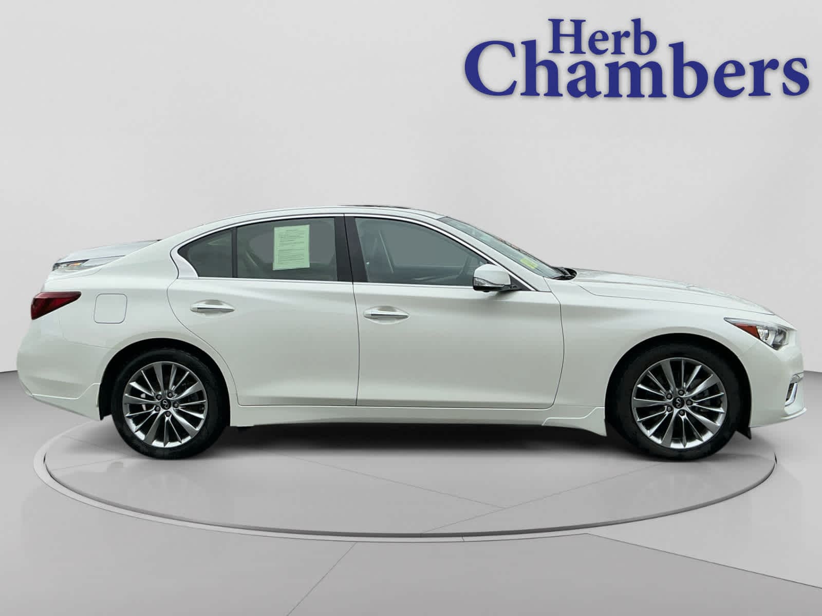 used 2022 INFINITI Q50 car, priced at $27,499