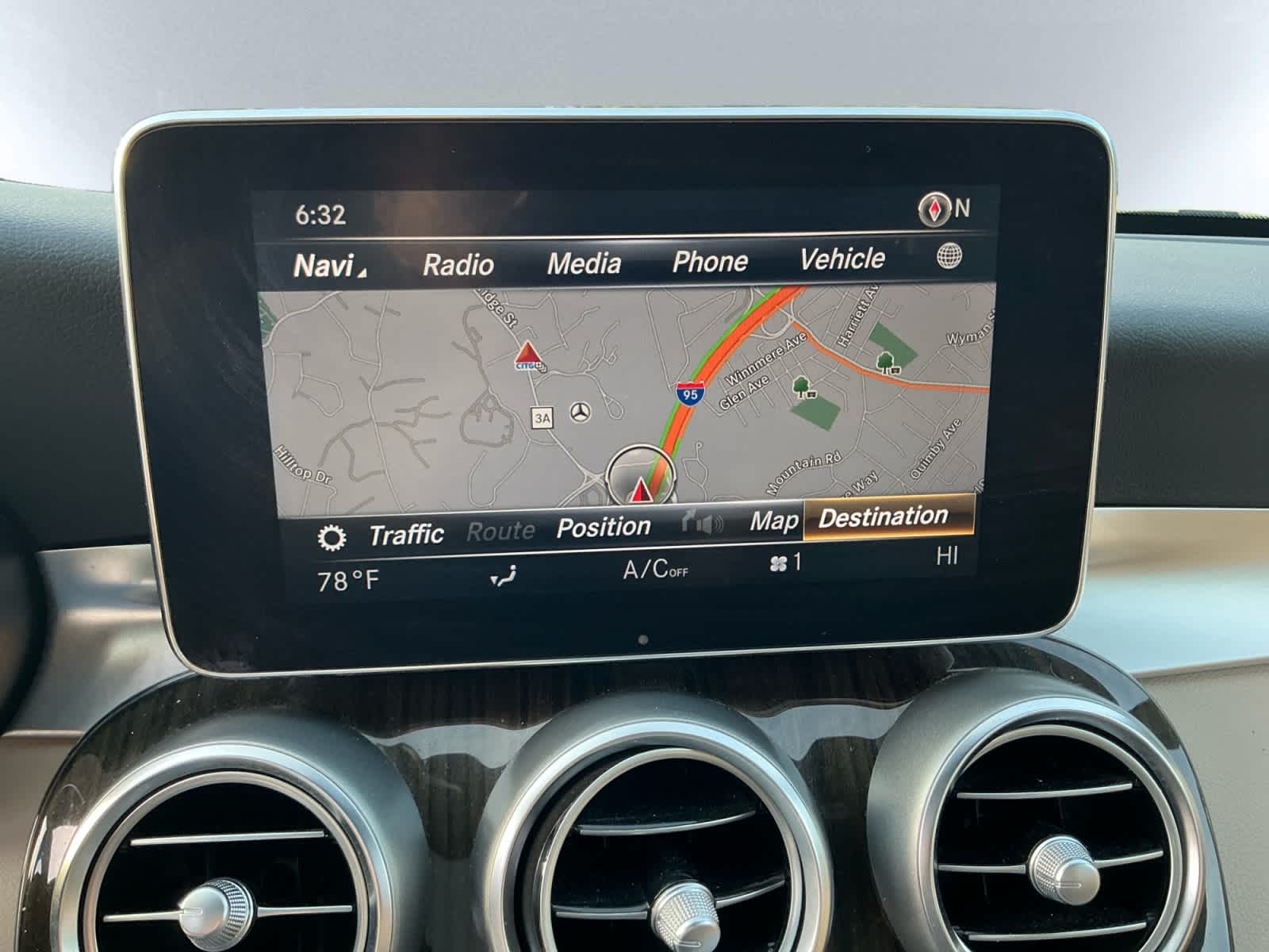 used 2018 Mercedes-Benz C-Class car, priced at $18,997