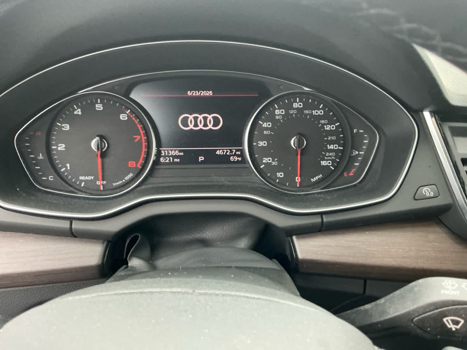 used 2023 Audi Q5 car, priced at $31,358
