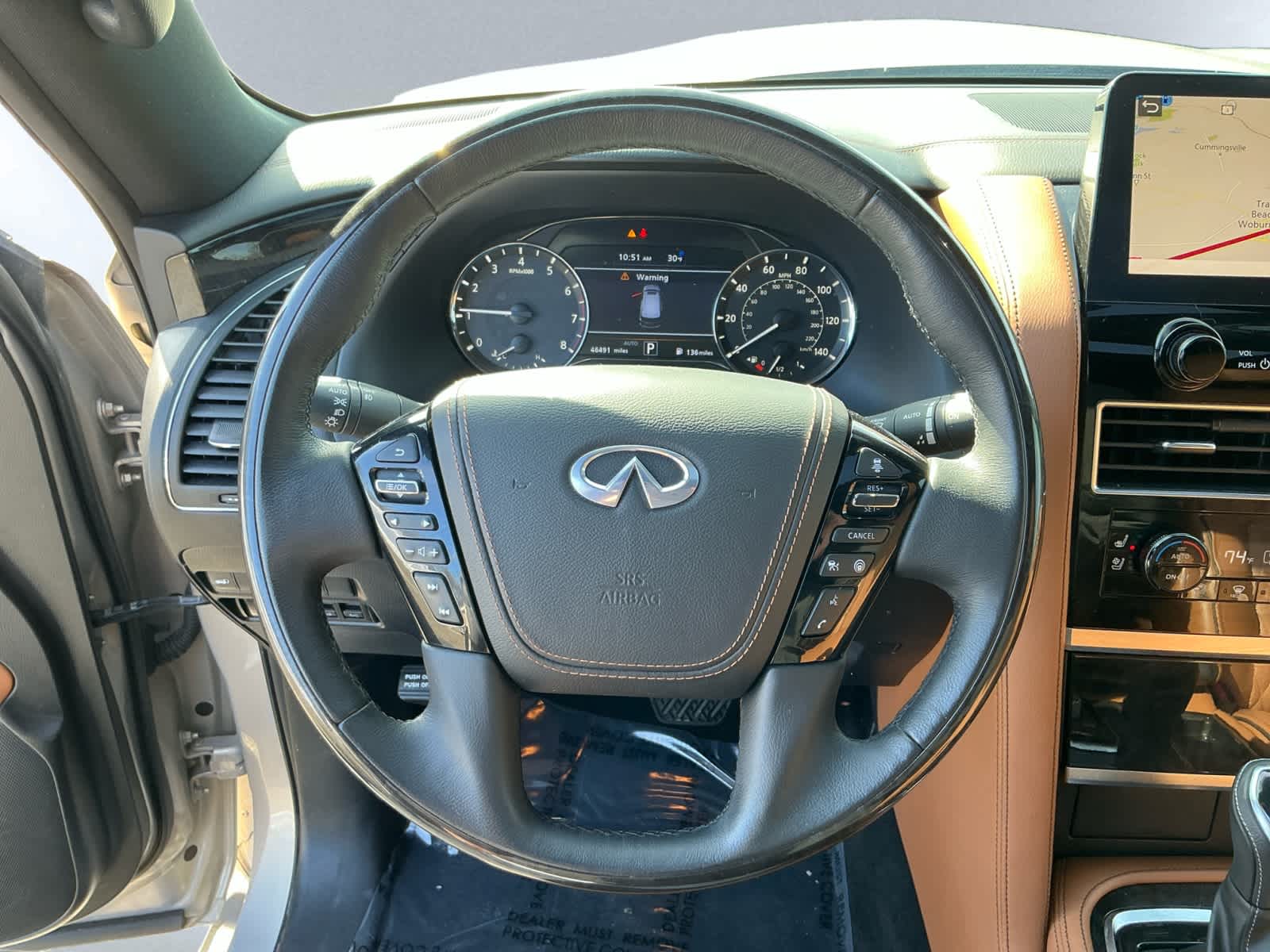 used 2023 INFINITI QX80 car, priced at $45,998