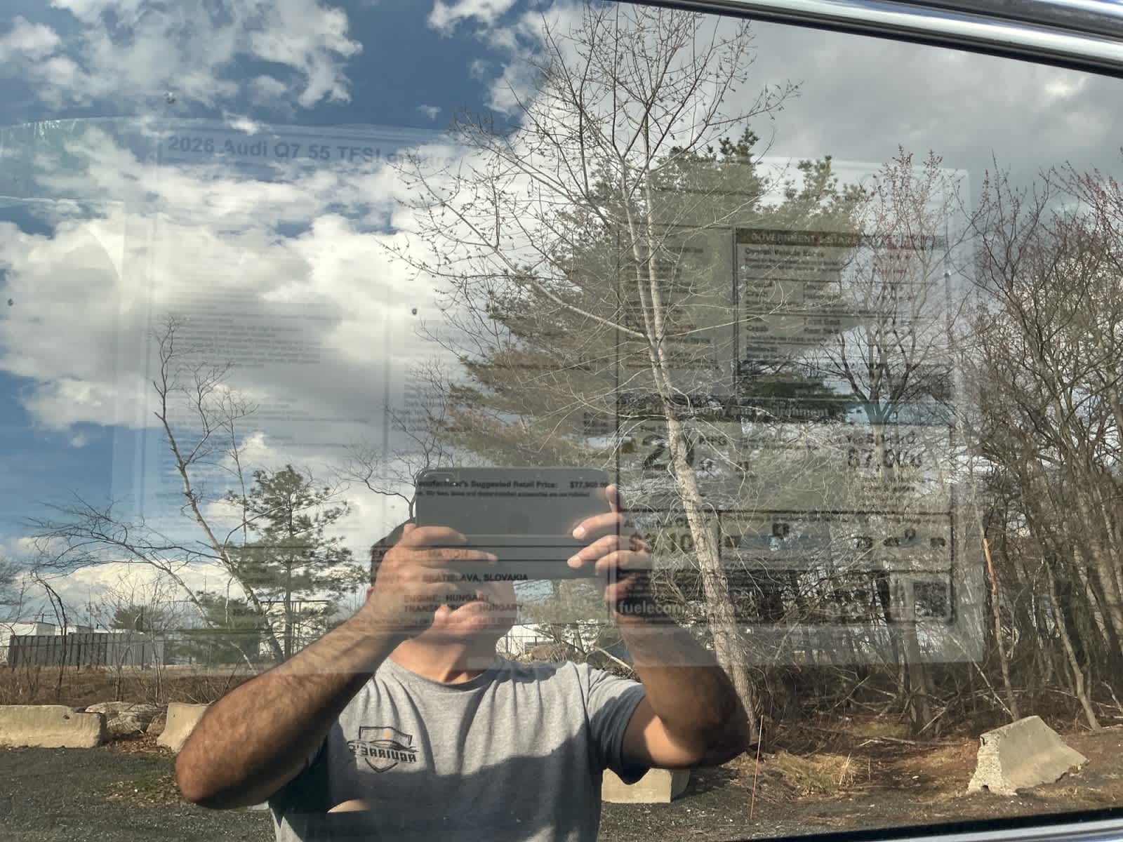 new 2026 Audi Q7 car, priced at $77,900