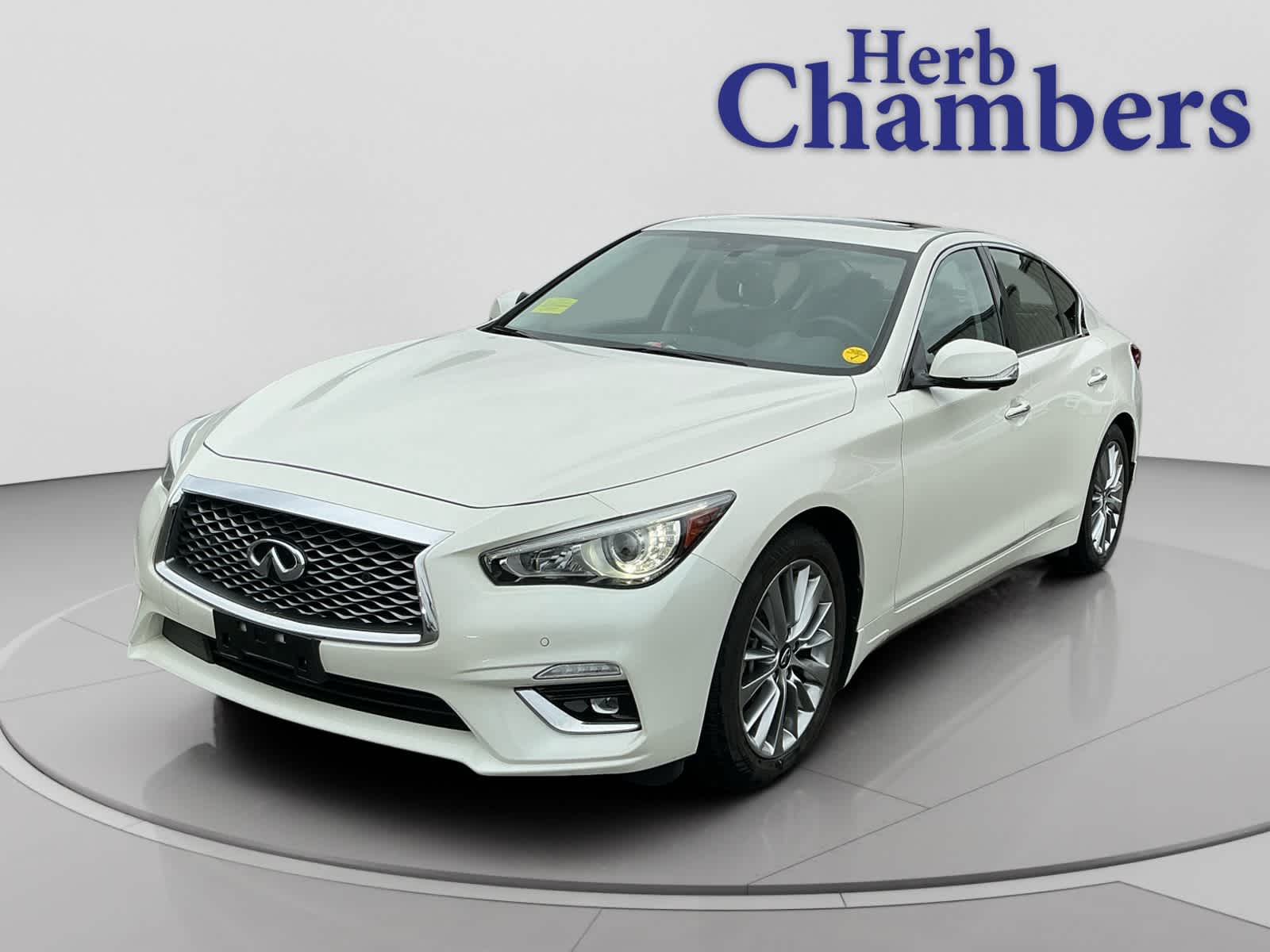 used 2022 INFINITI Q50 car, priced at $27,499