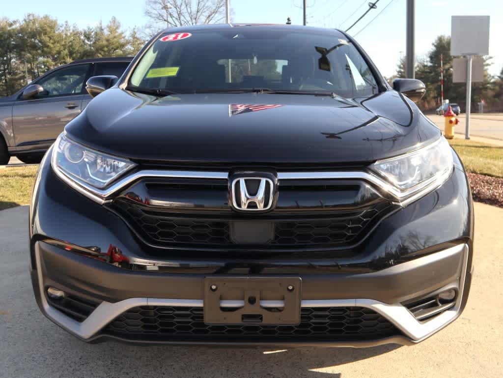 Used 2021 Honda CR-V EX with VIN 2HKRW2H5XMH672979 for sale in Brookline, MA
