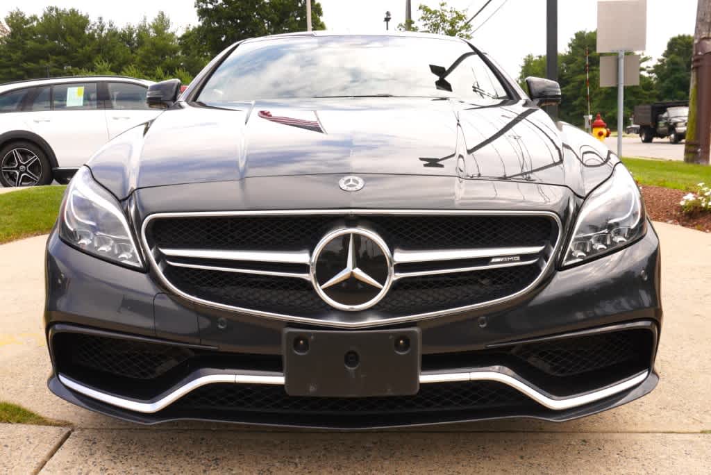 Used 2018 Mercedes-Benz CLS-Class AMG CLS63 with VIN WDDLJ7GB0JA205796 for sale in Brookline, MA