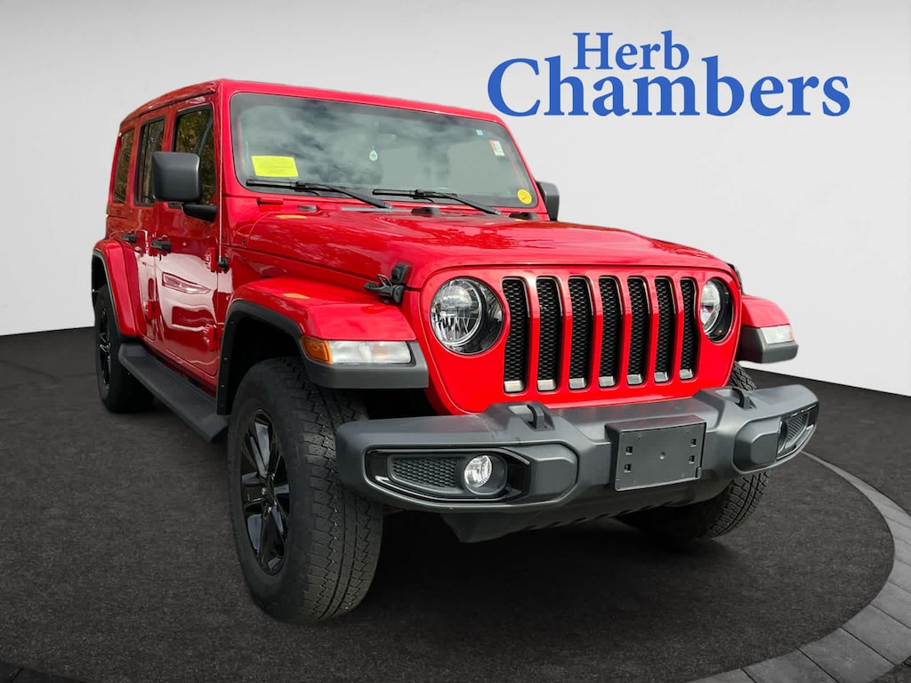 Used 2021 Jeep Wrangler Unlimited Sahara Altitude SUV