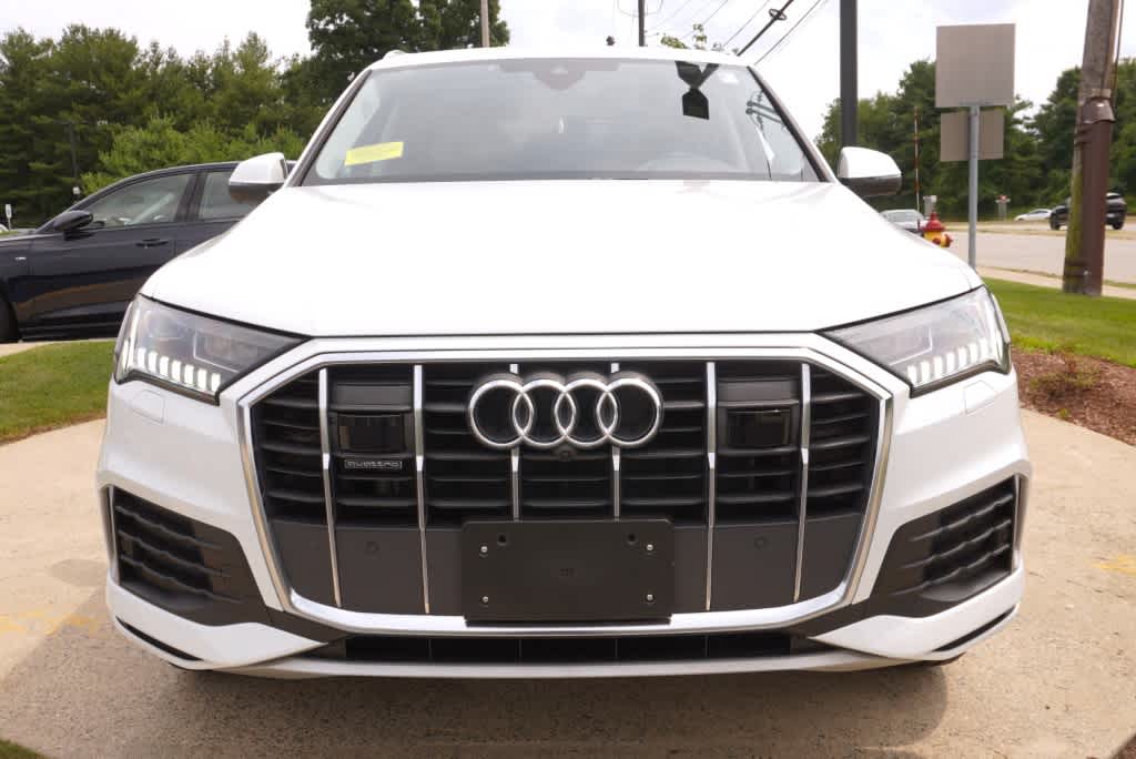 Certified 2023 Audi Q7 Premium Plus with VIN WA1LCBF7XPD030866 for sale in Burlington, MA