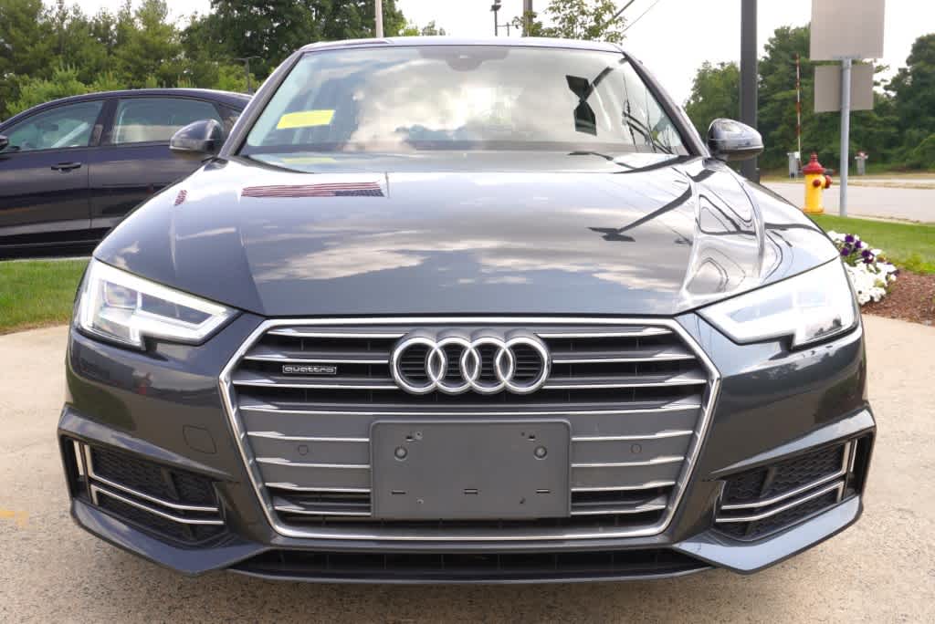 Used 2017 Audi A4 Premium Plus with VIN WAUENAF48HN023271 for sale in Brookline, MA