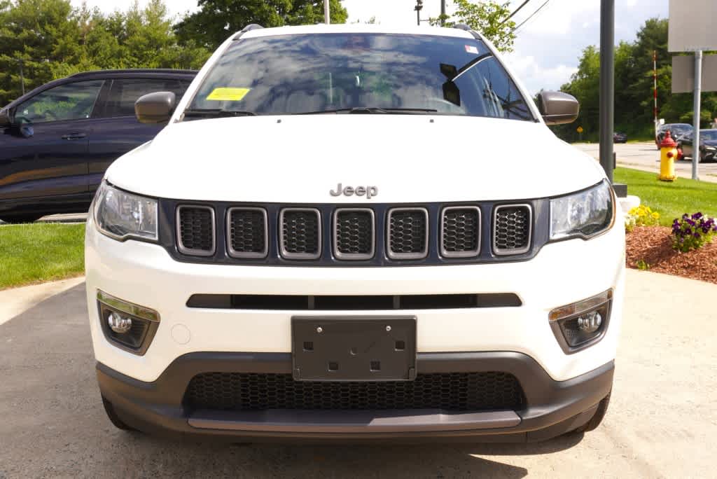 Used 2021 Jeep Compass 80th Spec. Edition with VIN 3C4NJDEB0MT534077 for sale in Brookline, MA