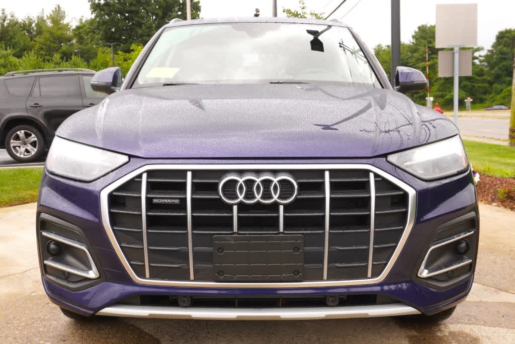 Used 2021 Audi Q5 Premium with VIN WA1AAAFY2M2028715 for sale in Brookline, MA