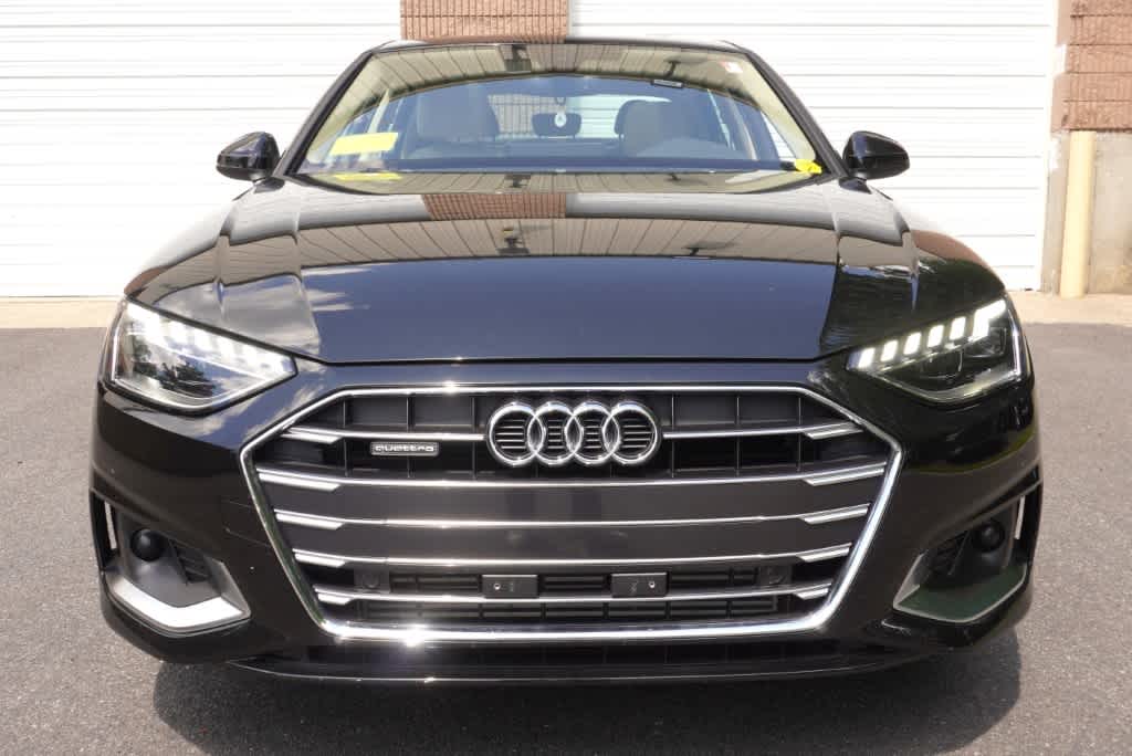 Certified 2023 Audi A4 Premium with VIN WAUABAF4XPN023973 for sale in Brookline, MA