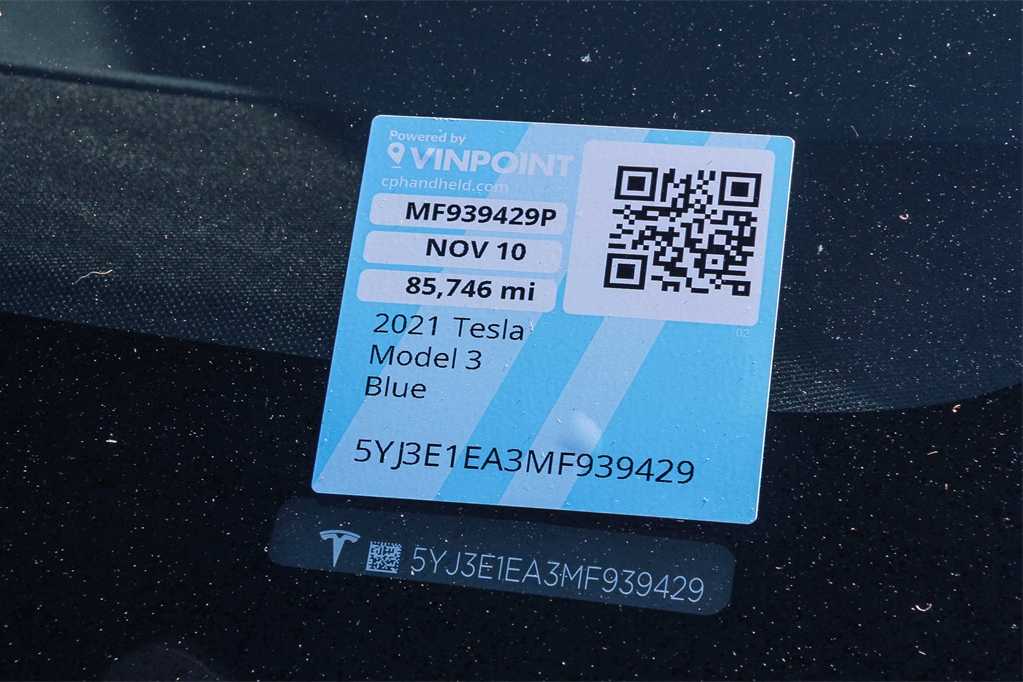 Thumbnail: 2021 Tesla Model 3 - 27