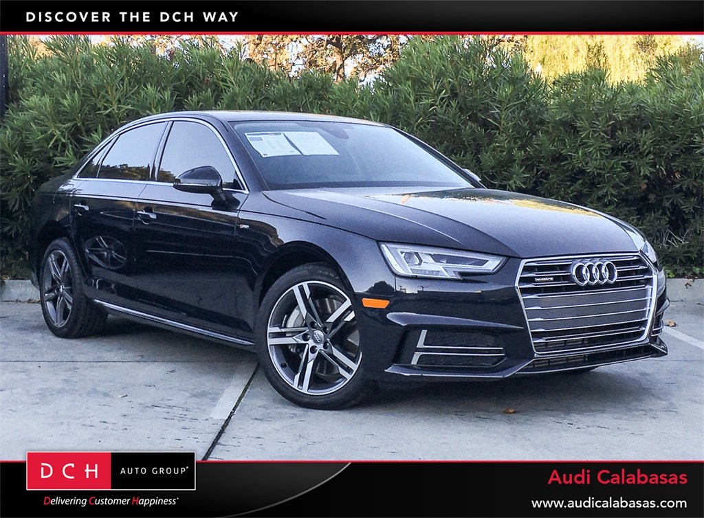 Used 2018 Audi A4 Sedan 2 0t Premium Moonlight Blue Metallic For