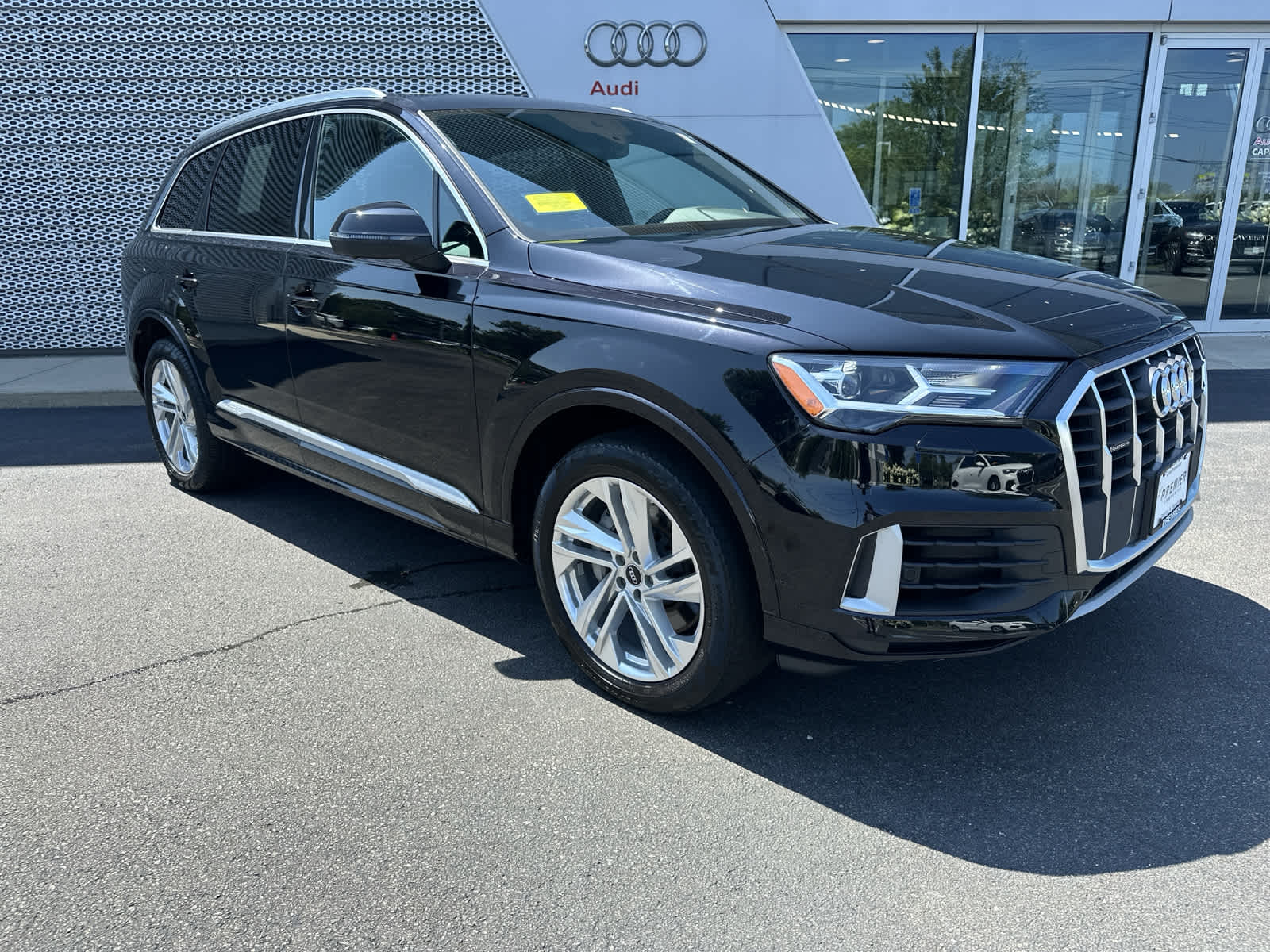 Used 2021 Audi Q7 Premium with VIN WA1AXAF7XMD038600 for sale in Hyannis, MA