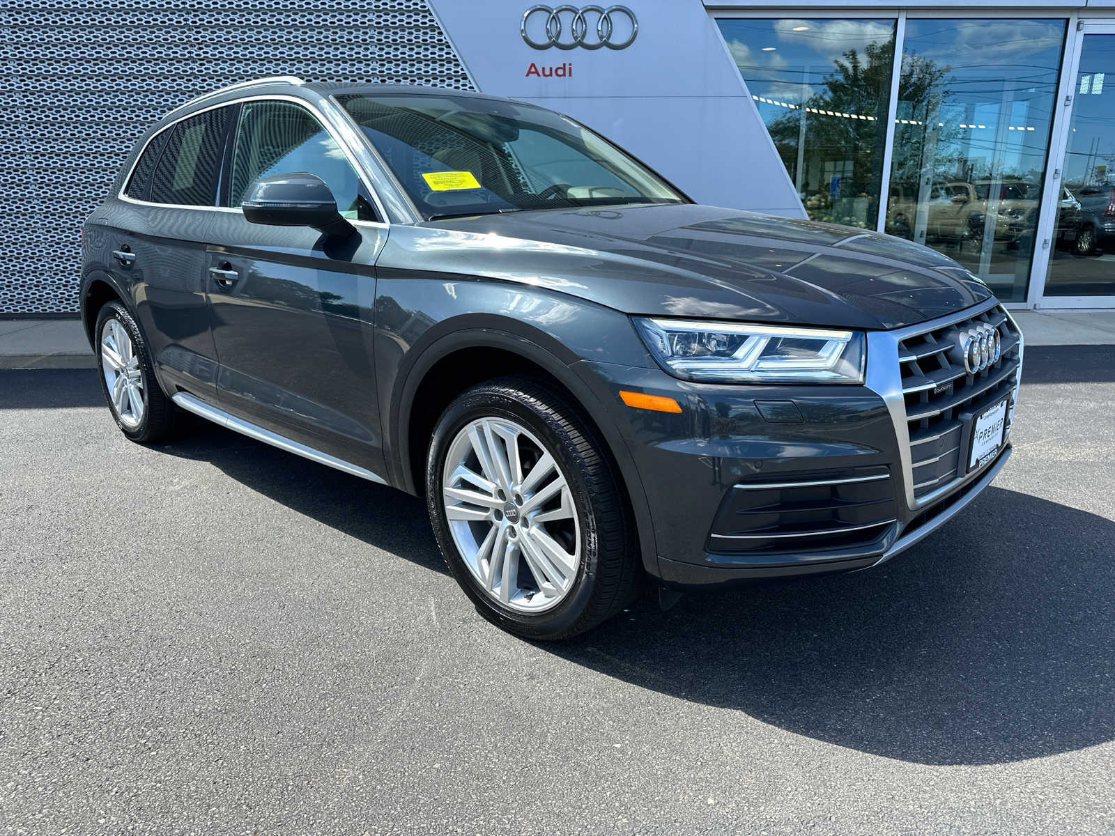 Used 2018 Audi Q5 Premium Plus with VIN WA1BNAFY4J2186509 for sale in Hyannis, MA