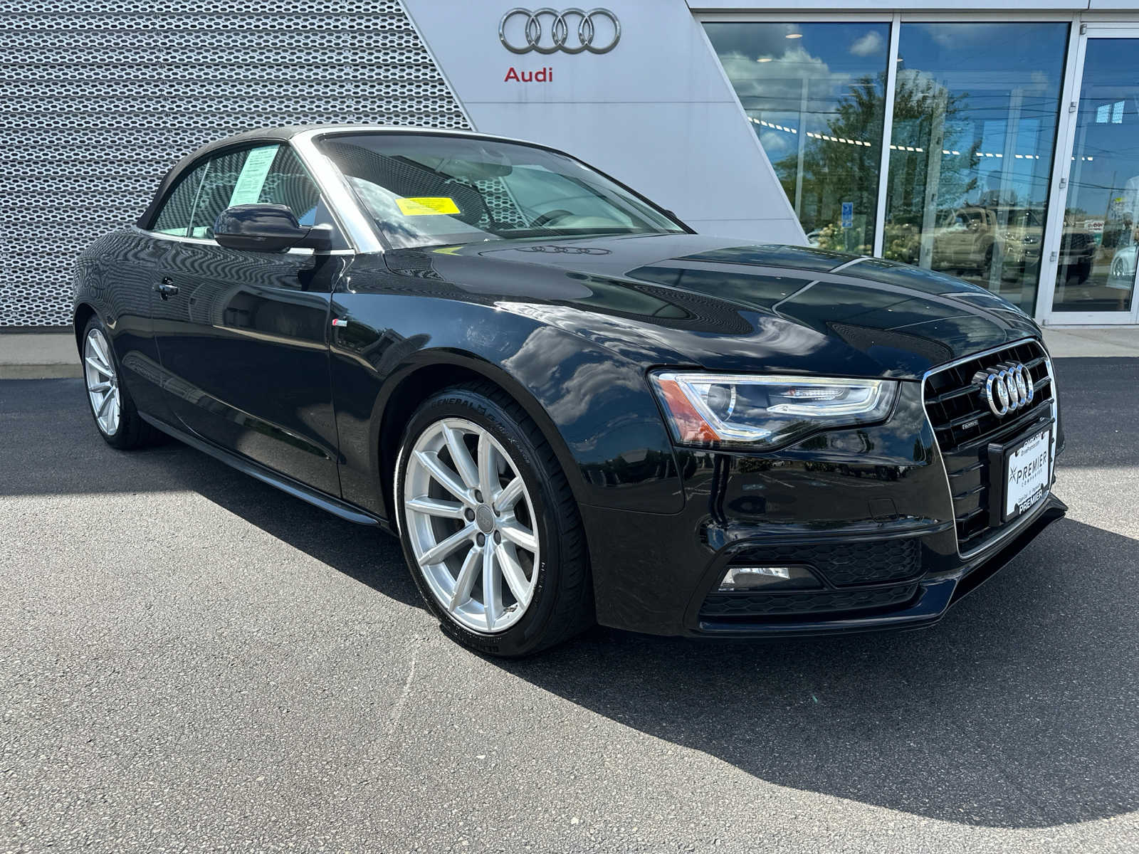 Used 2016 Audi A5 Cabriolet Premium Plus with VIN WAUM2AFH2GN011591 for sale in Hyannis, MA