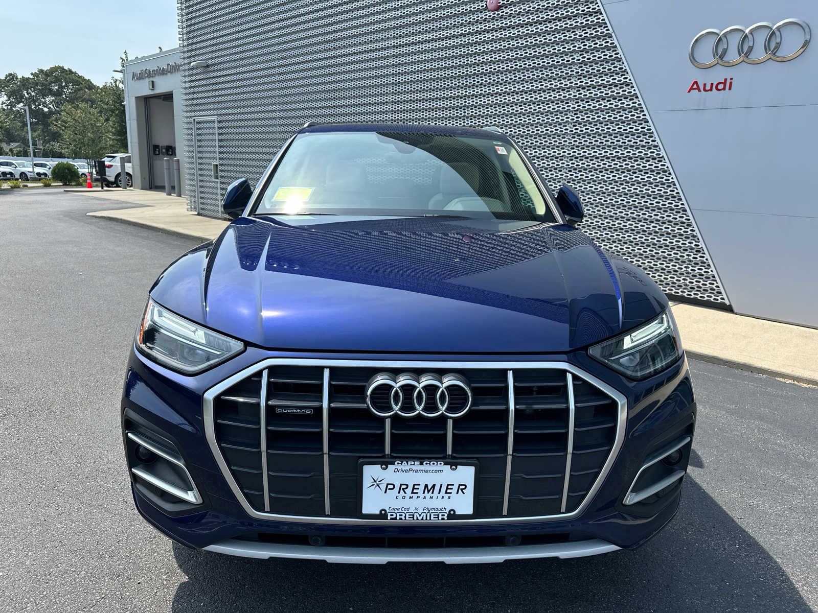 Used 2021 Audi Q5 Premium with VIN WA1AAAFY4M2112597 for sale in Hyannis, MA