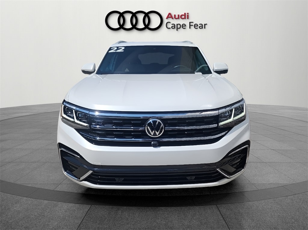 Used 2022 Volkswagen Atlas Cross Sport SEL Premium R-Line with VIN 1V2FE2CA0NC208959 for sale in Wilmington, NC