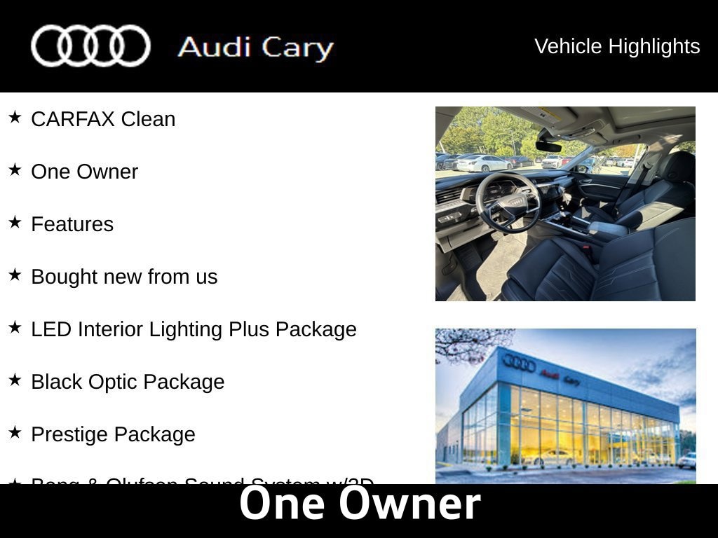 Used 2024 Audi Q8 e-tron Prestige SUV