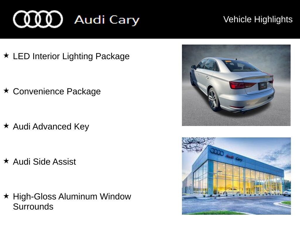 Used 2019 Audi A3 2.0T Premium Sedan