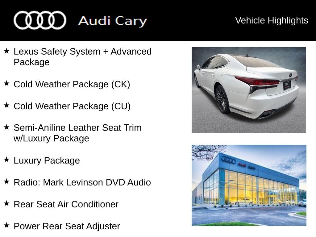 Used 2018 Lexus LS 500 500 Base Sedan