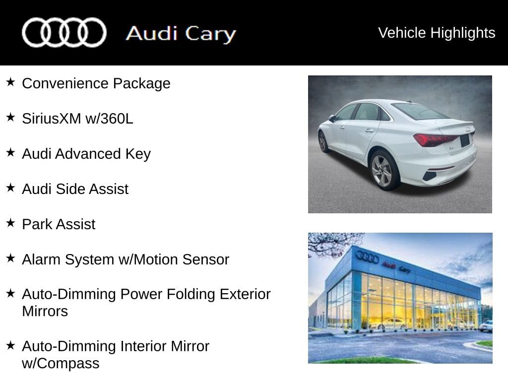 Used 2023 Audi A3 40 Premium Sedan