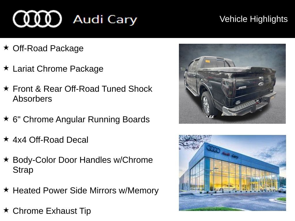 Used 2011 Ford F-150 Lariat Truck SuperCrew Cab