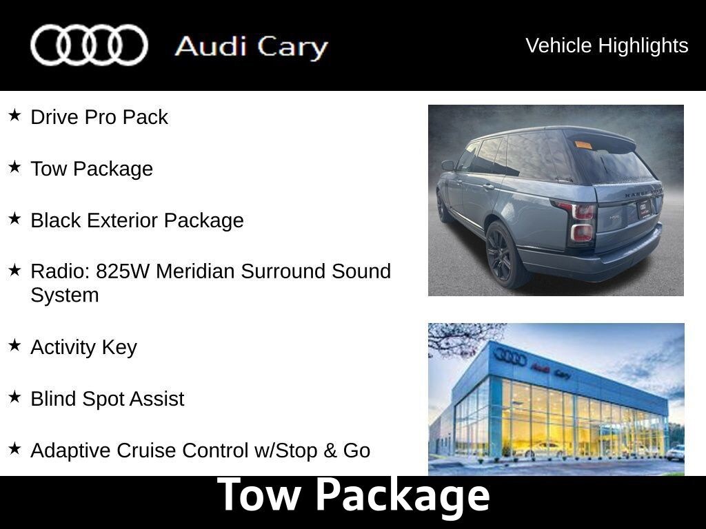 Used 2019 Land Rover Range Rover 3.0L V6 Supercharged HSE SUV