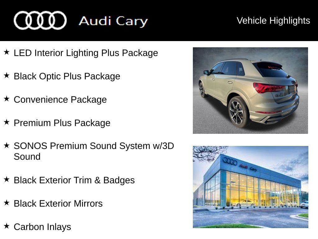 Used 2025 Audi Q3 Premium Plus SUV