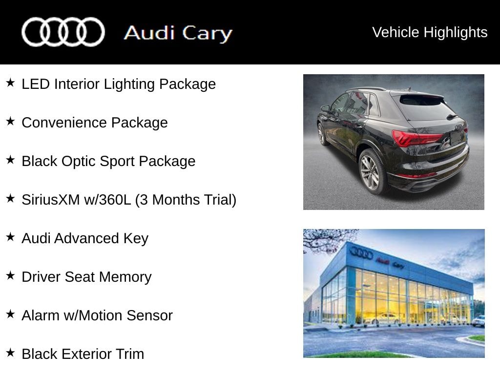 Used 2025 Audi Q3 Premium SUV