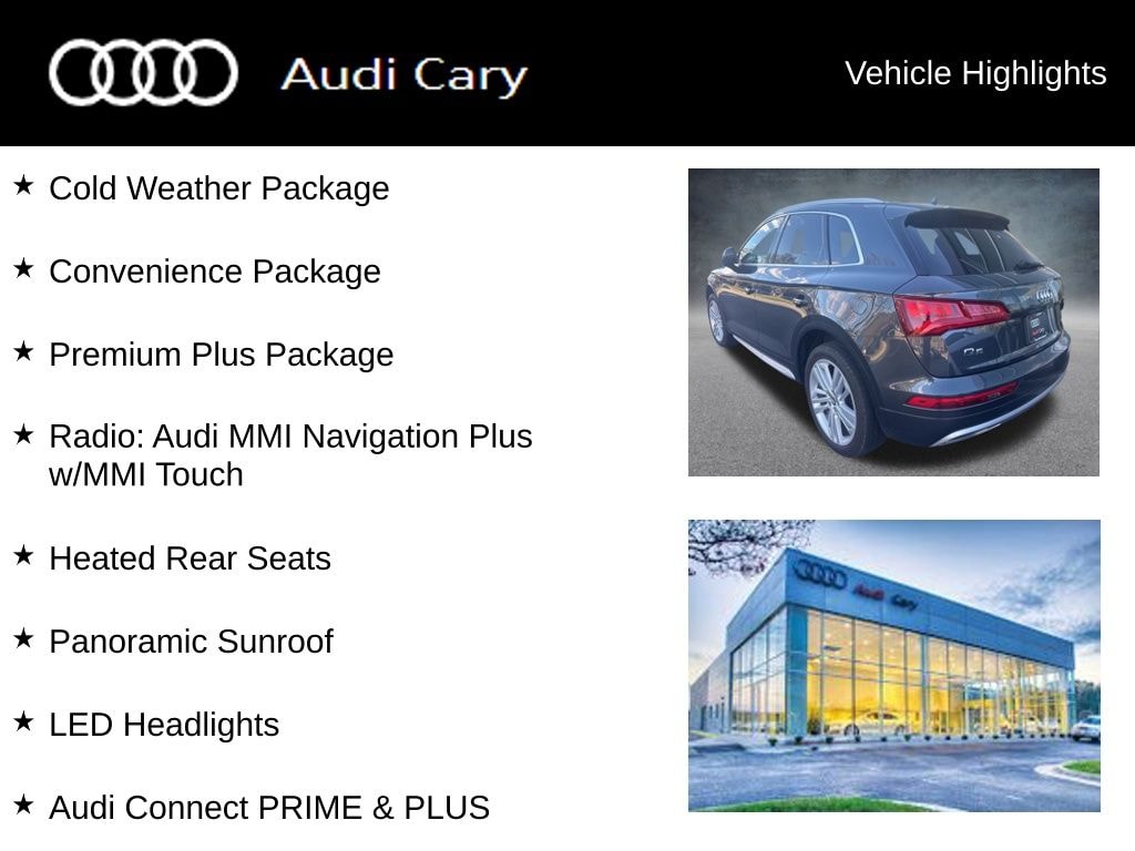 Used 2019 Audi Q5 2.0T Premium Plus SUV