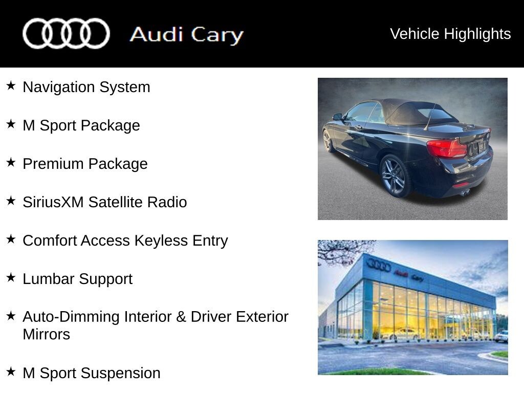 Used 2018 BMW 230i 230i Convertible