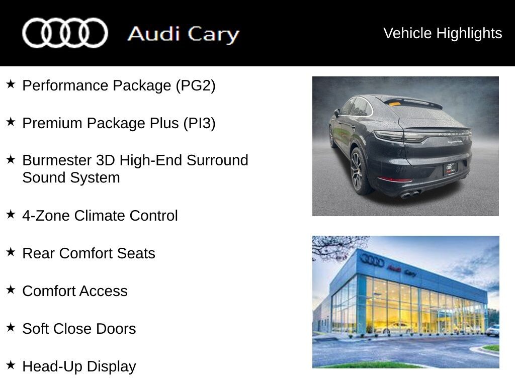 Used 2022 Porsche Cayenne Coupe Turbo SUV