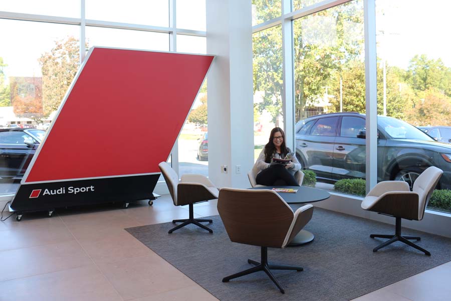 Audi Cary Showroom