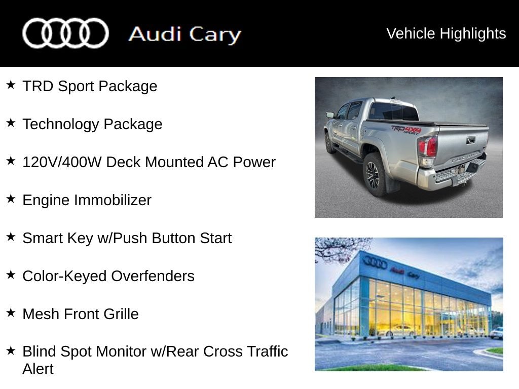 Used 2022 Toyota Tacoma TRD Sport Truck Double Cab