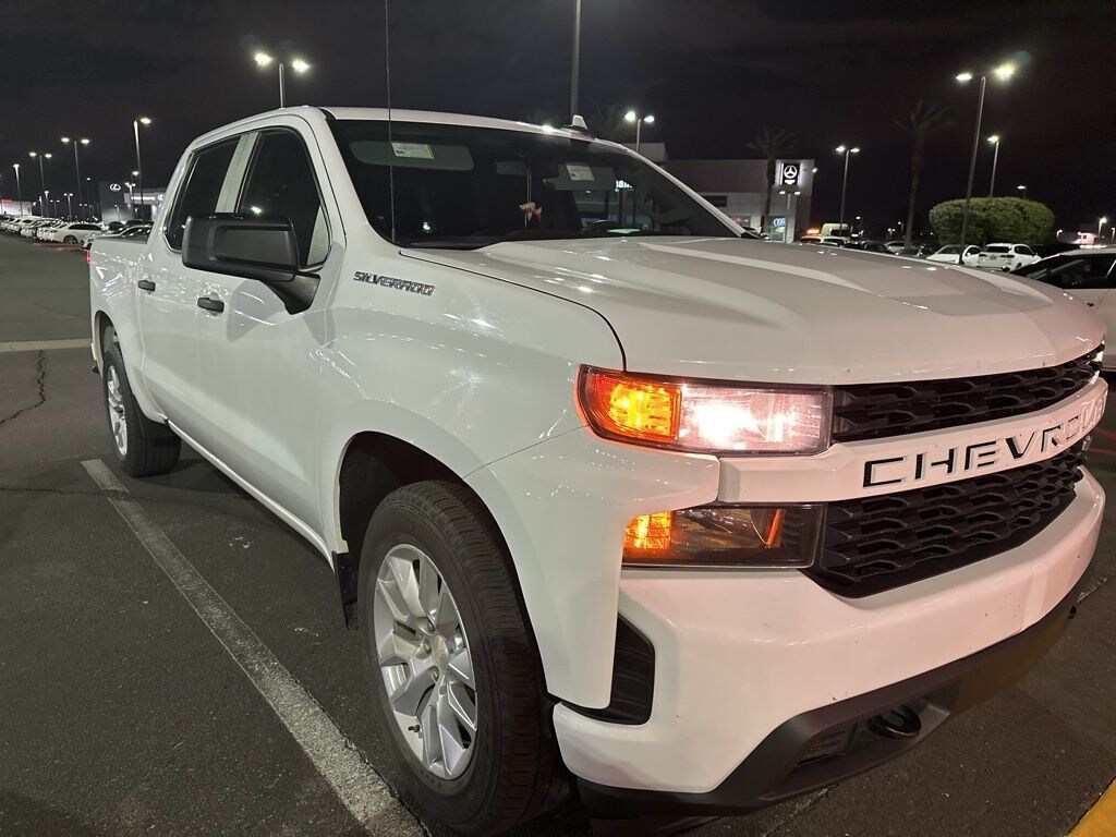 Used 2021 Chevrolet Silverado 1500 Custom Truck Crew Cab