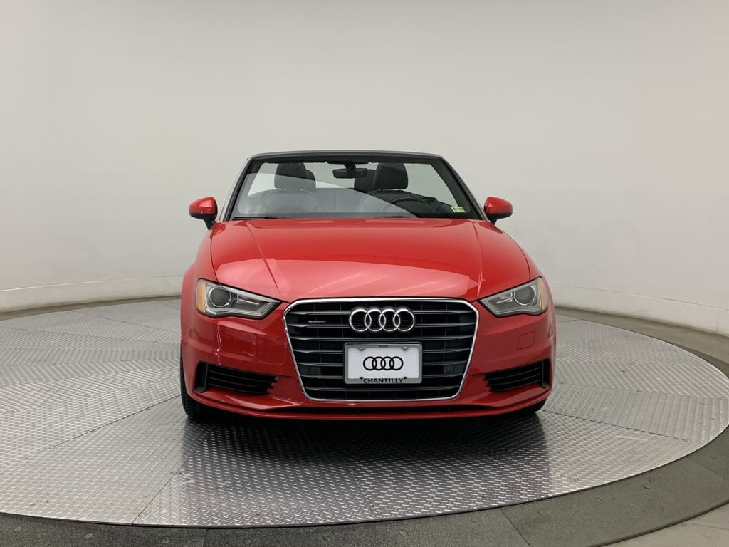 Used 2016 Audi A3 Cabriolet Premium Plus with VIN WAU38LFF5G1037078 for sale in Chantilly, VA