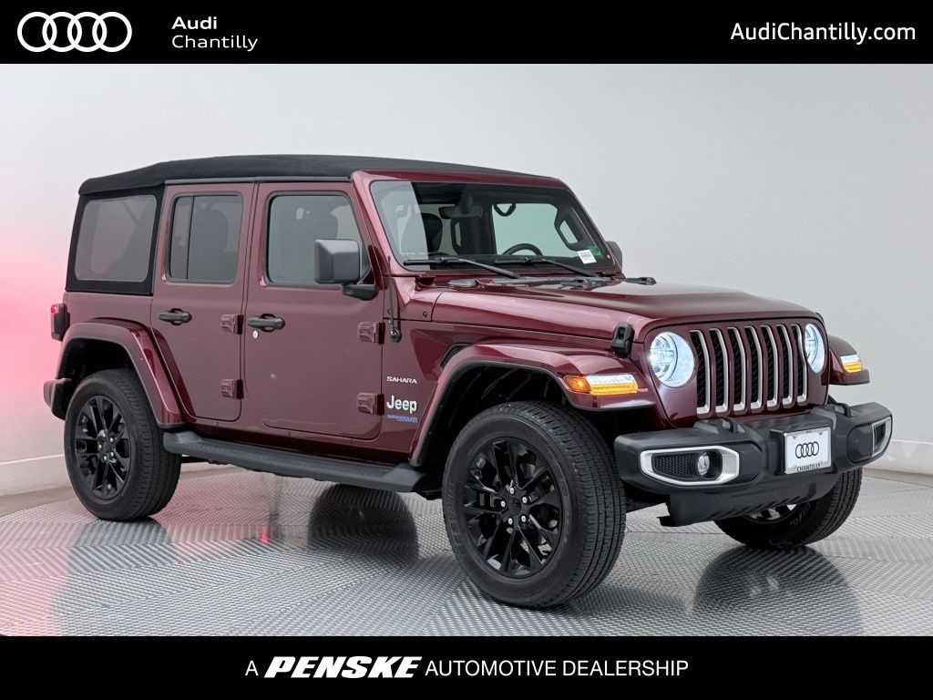 Used 2021 Jeep Wrangler 4xe Sahara SUV