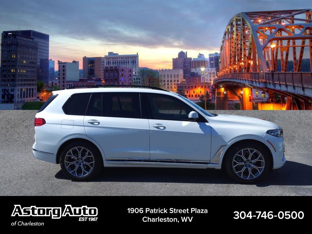 Used 2022 BMW X7 40i with VIN 5UXCW2C04N9L82487 for sale in Charleston, WV