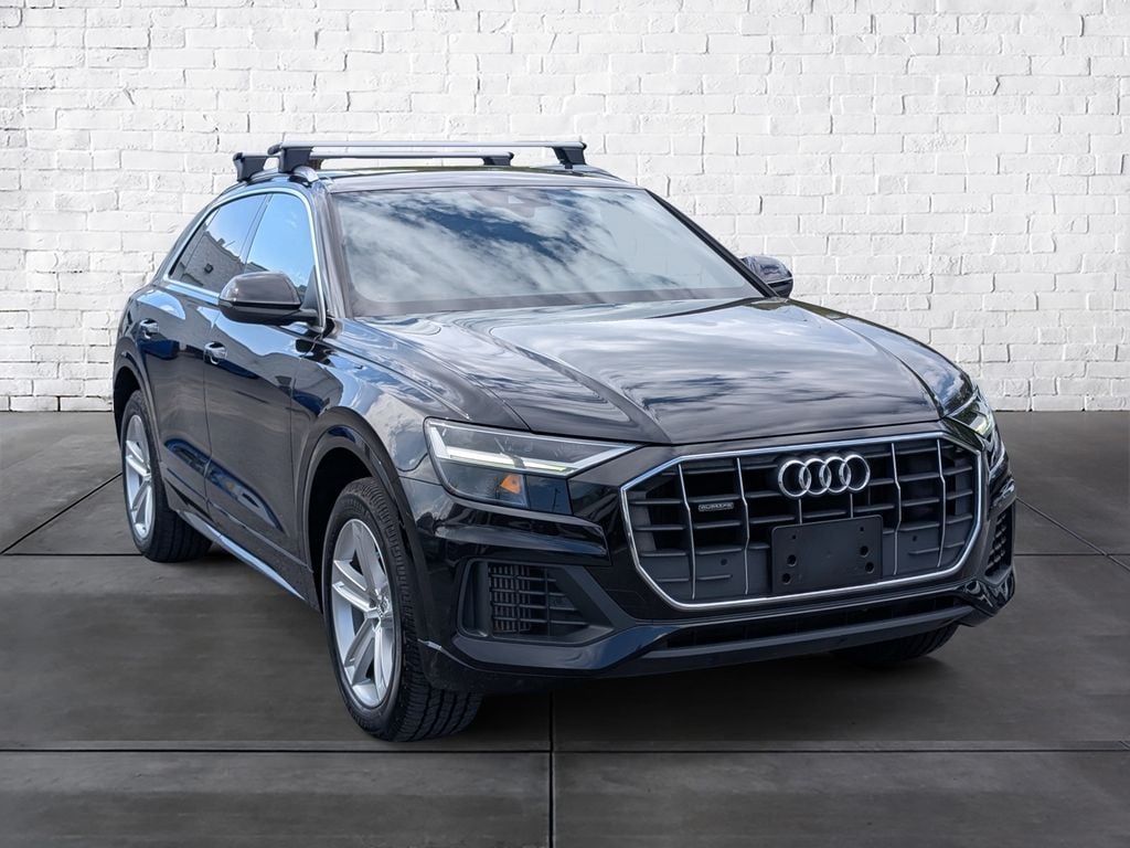 Orca Black Metallic 2019 Audi Q8 quattro Premium 55 TFSI SUV / Crossover All-Wheel Drive 8-Speed Automatic