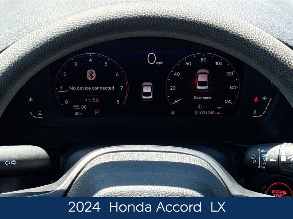 Used 2024 Honda Accord LX Sedan