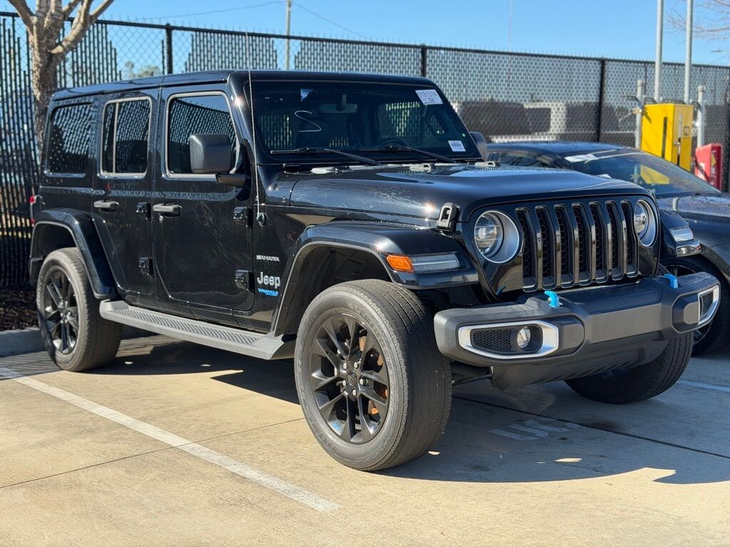Used 2022 Jeep Wrangler Unlimited 4xe Sahara SUV