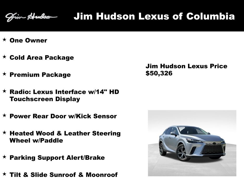 Certified 2023 Lexus RX 350 Premium SUV