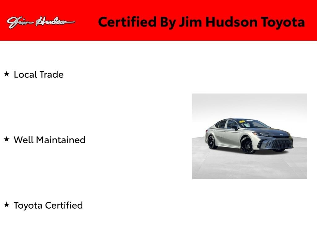 Certified 2026 Toyota Camry XSE Sedan