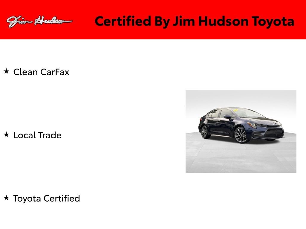 Certified 2021 Toyota Corolla SE Sedan