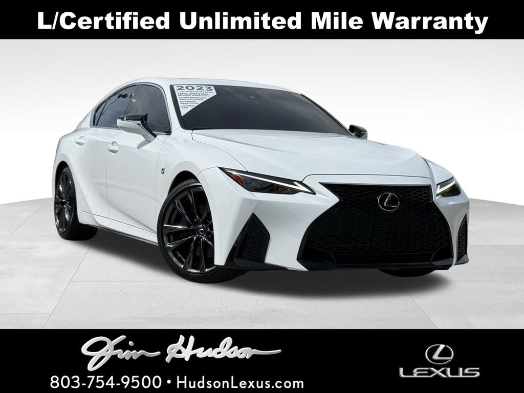 Certified 2023 Lexus IS 350 F SPORT Sedan