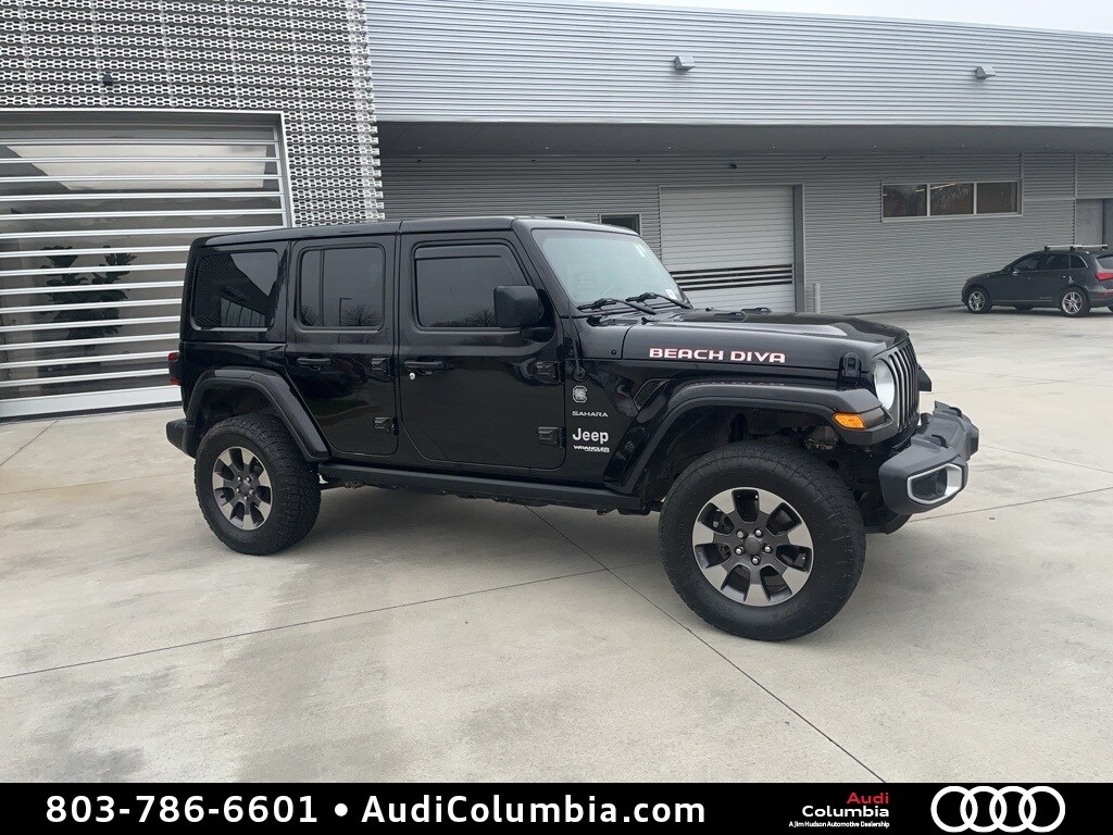 Used 2018 Jeep Wrangler Unlimited Sahara 4x4 SUV