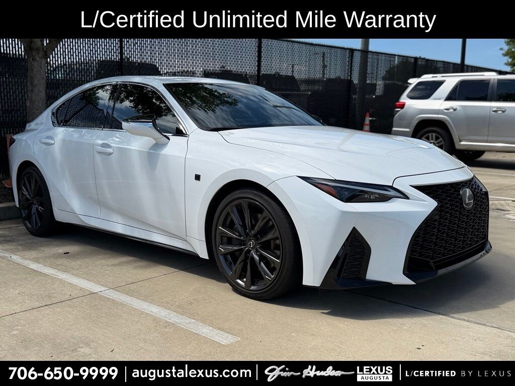 Certified 2025 Lexus IS 350 F SPORT Design Sedan