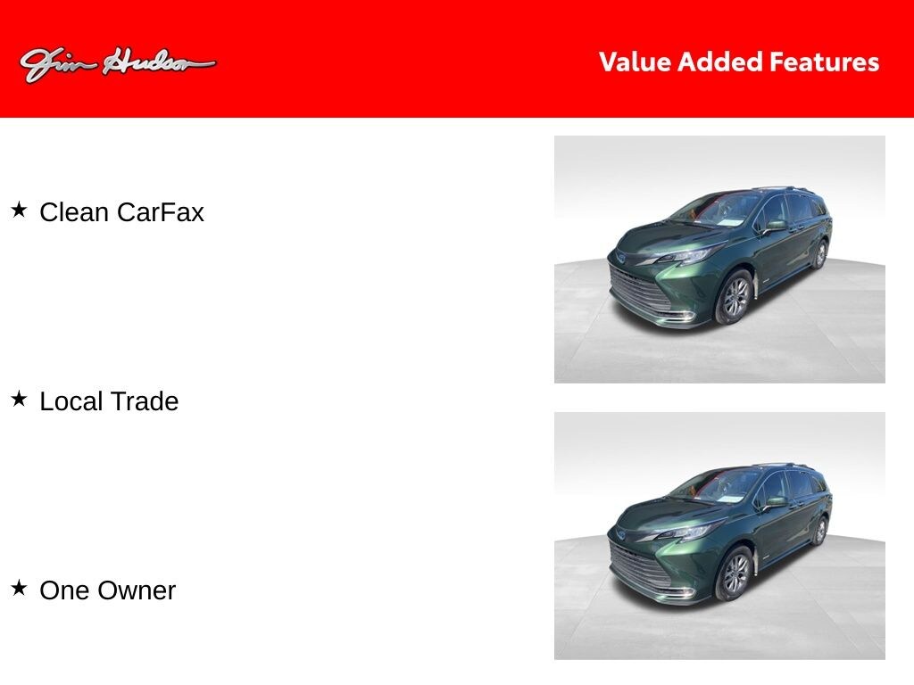 Used 2021 Toyota Sienna XLE 7 Passenger Van