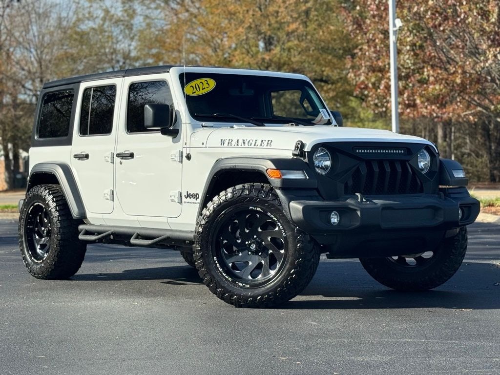 Used 2023 Jeep Wrangler 4-DOOR SPORT 4X4 SUV